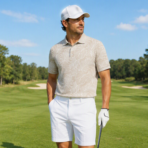 Camisas de Golf Tejidas para <span class=keywords><strong>Hombre</strong></span>, <span class=keywords><strong>Tallas</strong></span> <span class=keywords><strong>Grandes</strong></span>, Holgadas, Transpirables, de Secado Rápido, Antiarrugas, Manga Corta, XL-6XL, Polo de Golf - Product Image 2