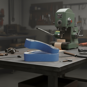 Bandas Abrasivas Fervi P100, Banda de Lijado Azul para Lijadoras de Banda - Product Image 3