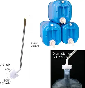 Escova de Banheiro Grande de 5 Galões (18,9L) com Cabo Longo para Limpeza - Product Image 2