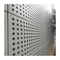 Matériaux de construction mur rideau aluminium découpé au laser décor métal façades panneau revêtement décoratif panneau aluminium