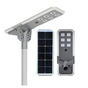 200W 400W 600W Integrated All In One Solar Motion LED Street Light Automatic Outdoor Solar Road Light Garden DC Power Supply