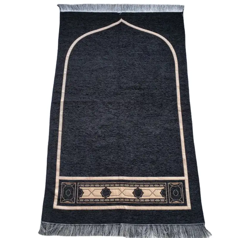 חדש האסלאמי מוסלמי פוליאסטר הדפסת פולחן מחצלת שטיח מפעל ישיר פולחן מוסלמי שטיח