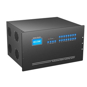 Conmutador de matriz 4K 40x40 HDCP 1.4, 40 entradas y 40 salidas, compatible con APP y interfaz web, control remoto - Product Image 2