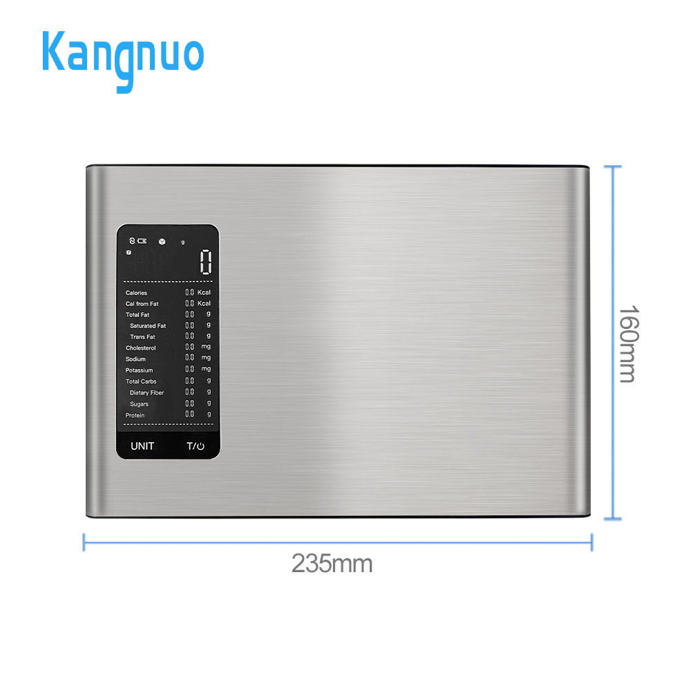 Custom Logo Best Quality Household Stainless Steel Battery Smart Intelligent Kitchen Food Scale with Nutrients Info · image 5