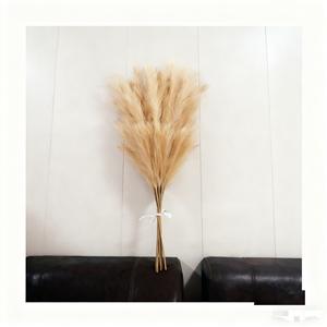 15 <span class=keywords><strong>Rami</strong></span> di Erba della Pampa Artificiale in Seta, Steli di Canna Finta a Lunga Durata per Matrimoni, Halloween, Decorazioni per la Casa, Oggetti di Scena Fotografici e Esposizioni per Centri Commerciali - Product Image 3