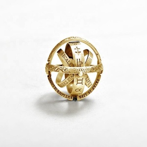 Bague de <span class=keywords><strong>couple</strong></span> sphère astronomique rétro allemande, bague de déformation rotative <span class=keywords><strong>Astro</strong></span> Ball, nouveauté 2025, vente chaude - Product Image 5