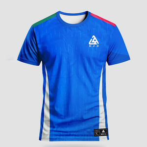 Set di Jersey all'ingrosso a buon mercato Logo personalizzato stampa digitale 100% poliestere rapido asciutto Unisex adulto Vintage formazione uniforme <span class=keywords><strong>calcio</strong></span> - Product Image 1