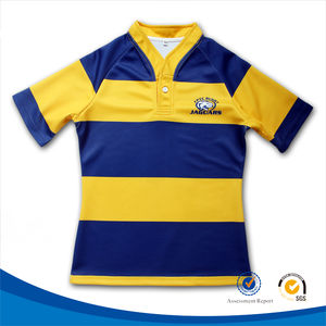 Camiseta sublimada de rugby personalizada, diseño personalizado para el equipo de secundaria - Product Image 4