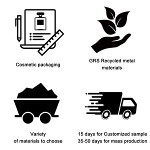 Fermetures de bouteilles <span class=keywords><strong>en</strong></span> Zamac or et argent de luxe directes d'usine - Product Image 2