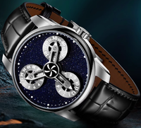 Montres de luxe en acier, étanches, automatiques, lumineuses, avec affichage de l'heure, au design d'usine et personnalisables, simili uniques, pour la marque des clients
