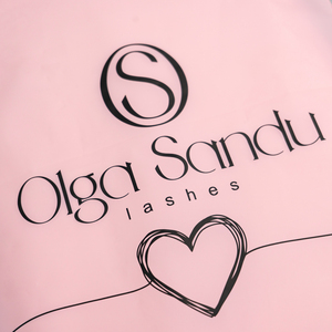 Sacs en plastique transparents roses avec fermeture éclair, personnalisables avec logo, pour vêtements (jeans, t-shirts), emballage de vêtements - Product Image 5