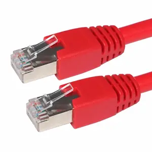 סיטונאי חוט Utp תיקון כבל 10FT Lan Ethernet מגשר מחבר Cat6 כבל Sstp