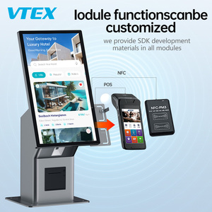 Quiosco de Autoservicio Todo en Uno con Pantalla Táctil IPS FHD de 15.6, 21.5 y 23.8 Pulgadas, Android/Windows, para Pedidos y Pagos de Comida - Product Image 2