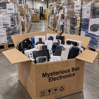 Lots de produits électroniques et accessoires pour appareils grand public, provenant de retours d'entrepôt, destinés aux revendeurs et distributeurs d'e-commerce, en boîte mystère, directement d'usine