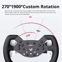 Volant de course PXN V10-F Formula F1 compatible avec la console de jeu V10/V10Pro, simulateur de course, volant de remplacement V10Pro