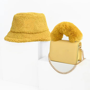 Ensemble de sacs à main <span class=keywords><strong>en</strong></span> PU pour femmes, sacoches de luxe, de marque tendance, chapeau et bourses, nouvelle collection - Product Image 5