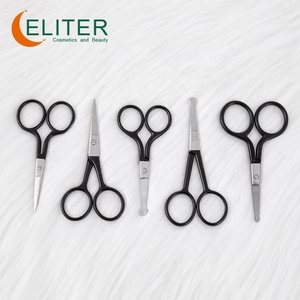 Eliter-Tijeras rectas y curvadas duraderas, de acero inoxidable, para uñas, cejas, gran oferta - Product Image 5