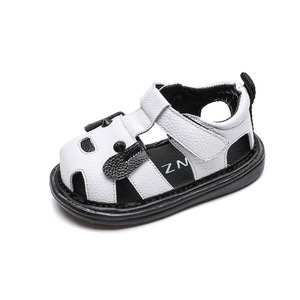 Chaussures à semelle souple non antidérapantes pour bébé, sandales en plastique, chaussures pour bébé de 0 à 3 ans, sandales pour bébé, chaussures d'été pour garçon, pré-marcheurs - Product Image 1