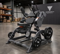 Station d'exercices abdominaux à charge libre SK- pour salle de sport commerciale, en acier Q235 de 3,0 mm, machine de musculation robuste pour entraînement du tronc