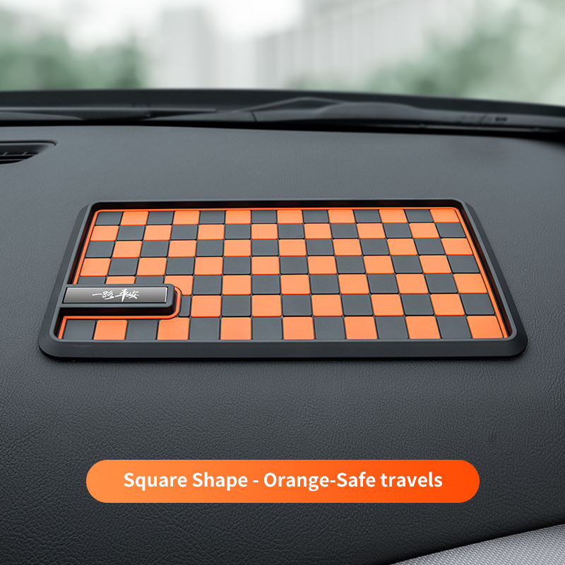 Orange square safe trip