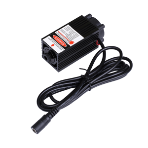 Módulo Láser de Punto Rojo Ajustable de 638nm y 500mw, Cabezal de Posicionamiento de Punto de 12VDC, Longitud de Onda Láser de 638nm, Potencia Láser de 500mw, Distancia Focal - Product Image 1