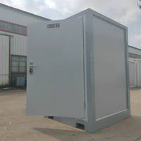 Toilettes mobiles de camping, lavabo portable d'extérieur, toilettes portables préfabriquées avec réservoir de déchets