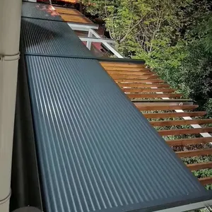 Nước bằng chứng Con lăn cửa chớp cán cửa chớp hiện đại dọc ván ép trường hợp An Ninh kim loại cửa chớp tùy chỉnh kích thước 5 năm CN; zhe - Product Image 6