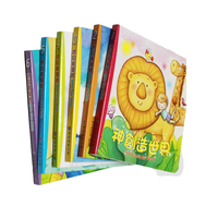 Livre d'écriture en anglais magique éducatif personnalisé pour enfants papier d'art en carton à couverture rigide offset pour une utilisation durable