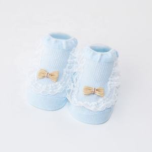 ถุงเท้าลูกไม้กันลื่น <span class=keywords><strong>ปาก</strong></span>ถุงเท้าไม่รัดขา ผ้าฝ้ายตาข่ายระบายอากาศ ฤดูใบไม้ผลิและฤดูร้อน ถุงเท้าเด็กผู้หญิง - Product Image 3