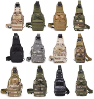 Vente en gros de sacs à bandoulière tactiques, camping et randonnée, sacs de poitrine molleTactical pour hommes, pochette pour accessoires