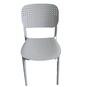 Silla de Comedor Moderna Apilable de Plástico con Respaldo Ajustable para Hogar, Oficina, Estudio, Cafetería y Mercado Nocturno - Product Image 5