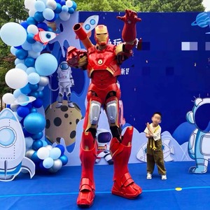 Disfraz <span class=keywords><strong>de</strong></span> Robot Caminante Rojo Personalizable <span class=keywords><strong>para</strong></span> Adultos, Mascota Robótica <span class=keywords><strong>para</strong></span> Juegos <span class=keywords><strong>de</strong></span> Rol, <span class=keywords><strong>Alquiler</strong></span> <span class=keywords><strong>para</strong></span> Eventos Empresariales y Publicidad - Product Image 4