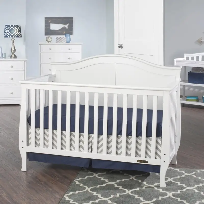 Kinderen Kids Furniture Slaapkamer Massief Houten Wiegen Cot Bed Voor Babi