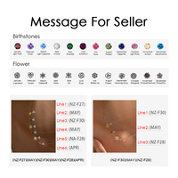 Collier EManco plaqué or avec pendentif étoile florale espacée et chaîne câble, idéal pour anniversaire, fête, bijou fantaisie en dropshipping