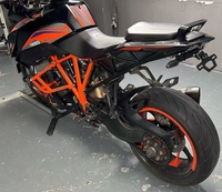 Support de plaque d'immatriculation HYD pour 1290 Super Duke GT, éliminateur de garde-boue en aluminium de 3 mm avec éclairage LED 12V, garantie 1 an