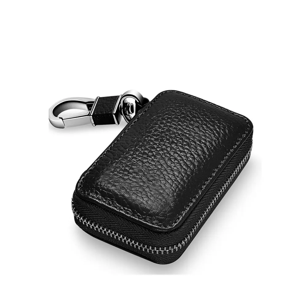 High Quality Car Key Holder Bag Key Leather Wallet For Men and Women Waist Hanging Key Bag