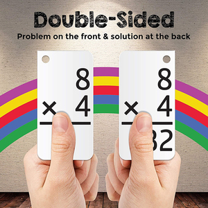 Tarjetas de aprendizaje de multiplicación para niños, tarjetas Flash personalizadas de alta calidad, educativas, gran oferta - Product Image 5