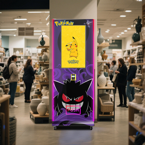 Giao dịch thẻ máy bán hàng tự động với đầu đọc thẻ Poke Mon Máy trò chơi cho trẻ em SDK tùy chỉnh công suất lớn nhỏ Máy bán hàng tự động - Product Image 5