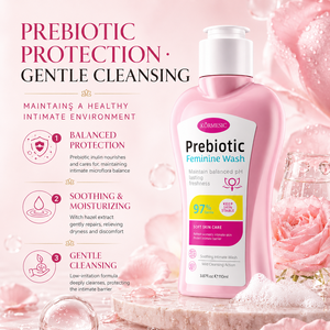 Ensemble de soins féminins prébiotiques Kormesic Private Label, soins intimes pour femmes, gel lavant féminin halal naturel, crème nettoyante douce - Product Image 5