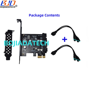 4 Portas 5Gbps USB 3.0 Tipo-A Conector para <span class=keywords><strong>PCI</strong></span> Express <span class=keywords><strong>PCI</strong></span>-E 1X Adaptador de Expansão Riser <span class=keywords><strong>Card</strong></span> Com Cabo de Dados - Product Image 6