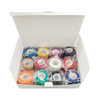 Rouleaux de bandage cohésive colorés de 5cm, logo médical personnalisé imprimé, non tissé, auto-adhésif, bandage de sport
