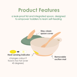 Vente directe de pots de sevrage manuels en PP biodégradable et recyclable, réutilisables pour un rangement et une alimentation pratiques - Product Image 5