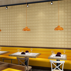 Adesivo Murale <span class=keywords><strong>3D</strong></span> in PVC Espanso Impermeabile Autoadesivo con Griglia Goffrata MOI per Appartamenti e Soggiorni - Decorazione Moderna per la Casa - Product Image 4