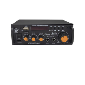 Mini âm thanh xe hơi khuếch đại công suất loa DC 12V 220V BT khuếch đại công suất nhà karaoke stereo chuyên nghiệp khuếch đại âm thanh Receiver - Product Image 1