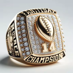 Bagues de championnat personnalisées 2025 pour jeunes <span class=keywords><strong>NBA</strong></span>/college basketball WBC <span class=keywords><strong>Chicago</strong></span> pour fiançailles mariage plaqué or 14 carats alliage - Product Image 5