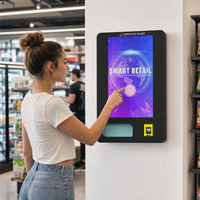 Distributeur de tabac mural intelligent avec vérification d'âge, écran tactile 32 pouces, SDK activé, atomiseur, distributeur basé sur le cloud