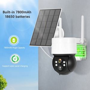 Ai năng lượng mặt trời Máy ảnh 2en1 spmt0 loạt tiên tiến 360 độ Powered an ninh với màn hình chuyển động động vật hoang dã Bảng điều khiển - Product Image 3