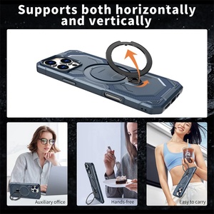 Funda Magnética con Soporte para Teléfono, Precio Bajo, para <span class=keywords><strong>iPhone</strong></span> 16 17 <span class=keywords><strong>Pro</strong></span> Max, Híbrida <span class=keywords><strong>2</strong></span> en 1, Accesorios para <span class=keywords><strong>iPhone</strong></span> 16 15 14 13 12 - Product Image 5