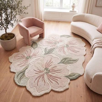 Tapis moderne fait main tufté à la main, tapis de luxe en laine sur mesure pour hôtel, villa, salon, décoration