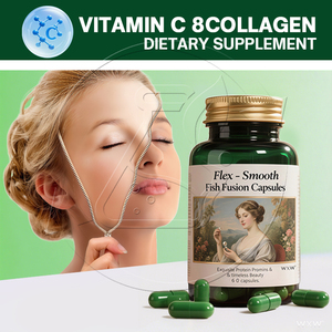 แคปซูลคอลลาเจนช่วยลดริ้วรอยและริ้วรอยสำหรับผิวอ่อนเยาว์เป็นมิตรกับมังสวิรัติ - Product Image 6